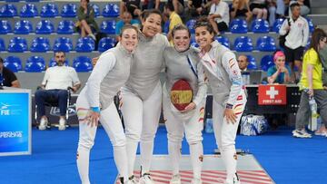 Las “más duras” son sextas del mundo: el florete roza la proeza