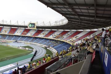 Cerca de 10 mil hinchas acompañaron a la Selección Colombia en su partido ante Argentina por la fecha ocho de las Eliminatorias Sudamericanas.