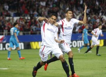 Bacca completó 21 goles en la temporada. Tres de ellos los hizo en Europa League.