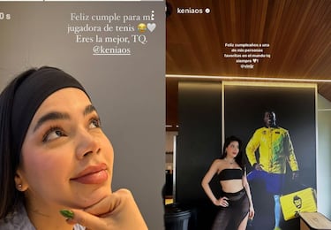 Vinicius y Kenia Os no esconden su amor: los mensajes que avalan su relacin