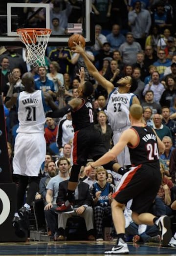 Portland Trail Blazers-Minnesota Timberwolves.