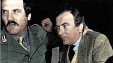 Felice Colombo, presidente del Milan que fue arrestado durante el escándalo del Totonero.