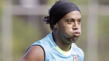 <b>REGRESA.</b> Ronaldinho ha vuelto a la convocatoria del Barcelona para enfrentarse al Stuttgart en Liga de Campeones.