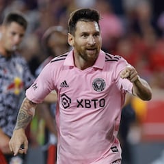 Messi becomes the third oldest player to score a goal on his MLS debut
