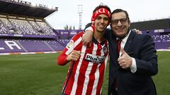 Jo&atilde;o F&eacute;lix con Futre. 