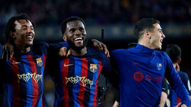 Franck Kessie, autor del gol de la victoria del Barça en El Clásico.