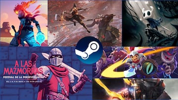 Ofertas Steam "a las mazmorras": grandes descuentos en soulslikes, roguelikes, metroidvanias...