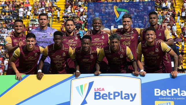 Alineación posible de Tolima ante Junior en la vuelta de la final de la Liga BetPlay