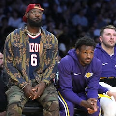 Luka Doncic y LeBron James se acercan a su regreso con los Lakers