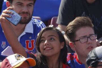 El espectacular ambiente en las tribunas del Nacional