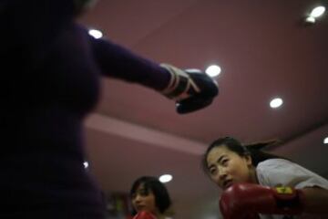 Escuelas de boxeo 'solo para mujeres' en China