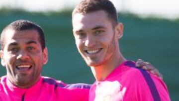 Vermaelen acabó la sesión de ayer con malas sensaciones