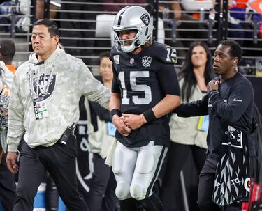 Who is Aidan O’Connell, the starting QB for the Raiders against the Chiefs in week 13? Career stats, salary, contract...