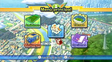 Captura de pantalla - Inazuma Eleven Strikers (Wii)