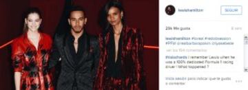 La intensa vida de Hamilton vista en sus redes sociales