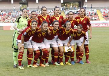 Era la primera vez que una selección española femenina disputaba la final de un mundial. Desgraciadamente, perdió 2-0 contra Japón en el Estadio Nacional de Costa Rica. 