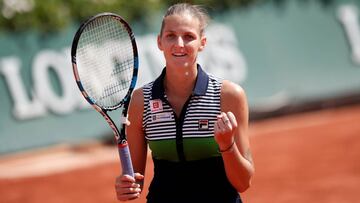 Pliskova deja a Francia sin bazas y se enfrentará a Simona Halep