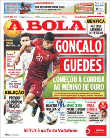 Portadas de la prensa mundial