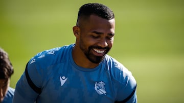 Yangel Herrera puede debutar con la Real ante el Celta de Vigo. /REAL SOCIEDAD