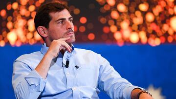 MOSCOW, RUSSIA - JUNE 11: FIFA Legend Iker Casillas looks on during the FIFA Legends Fan Interaction as part of the 68th FIFA Congress on June 11, 2018 in Moscow, Russia. (Photo by David Ramos - FIFA/FIFA via Getty Images)