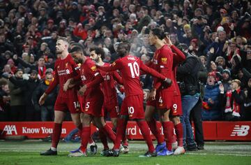 Liverpool 2-0 Manchester United: Premier League - in pictures