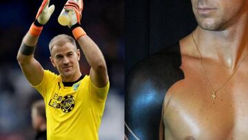 La particular armadura que se ha tatuado Joe Hart.