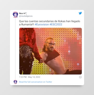 Los memes más graciosos de Eurovisión 2022