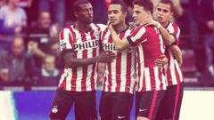 El PSV de Santiago Arias sigue imparable en Holanda