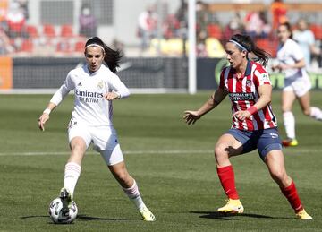 Las mejores imágenes del Atlético - Real Madrid femenino