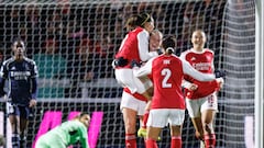 Arsenal 2-1 Real Madrid, Champions League femenina: resumen, goles y resultado