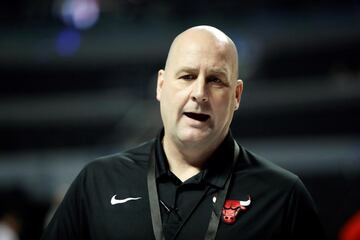 Jim Boylen, el entrenador de los Chicago Bulls.