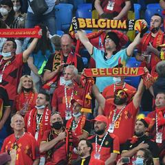 Bélgica-Rusia en imágenes