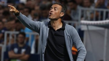 Luis Enrique da instrucciones en Butarque.