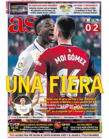 Las portadas de AS de febrero