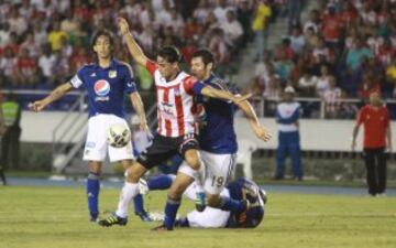 En los cuartos de final del fútbol colombiano en el 2011, Junior le dio vuelta a una serie ante Millonarios.