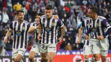 13/11/21 PARTIDO SEGUNDA DIVISION
REAL VALLADOLID - FUENLABRADA
GOL 2-0 CRISTO GONZALEZ ALEGRIA
