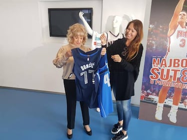 La foto de las madres de dos de los mayores talentos de la historia del básquet europeo