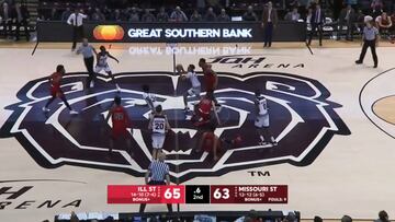 Los infartantes últimos 7 segundos en duelo de básquet