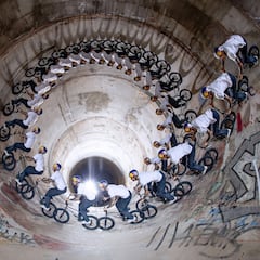 George Ntavoutian conquista el loop más grande de la historia del ciclismo