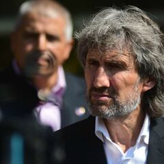 Las frases con que Morón y Valladares analizaron la llegada de Santos