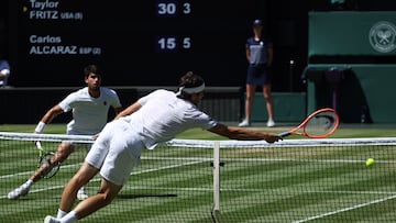 Fritz - Alcaraz, en directo: última hora de semifinales de Wimbledon, hoy en vivo