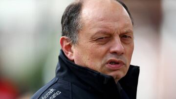 Frederic Vasseur, en una imagen de archivo como jefe del equipo Renault.