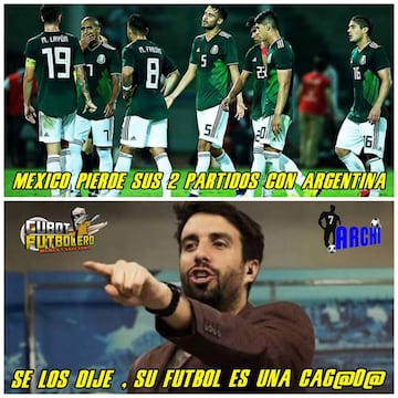 Los memes acaban con México tras su caída ante Argentina