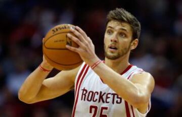 Chandler Parsons, con los Rockets.