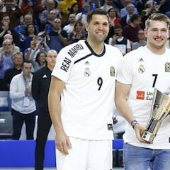 Doncic vuelve al WiZink: "Estoy aquí y me entran ganas de jugar"