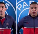 El divertido test que 'enfrentó' a Mbappé con Di María en PSG