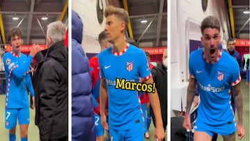 Privan a Marcos Llorente del festejo por los protocolos