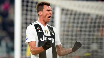 Mandzukic, con la Juventus.