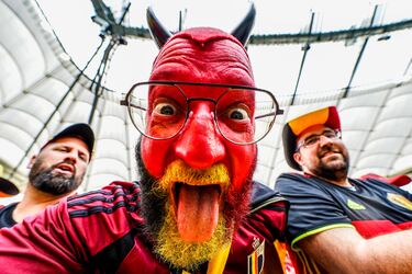 El diablo en persona parece ser seguidor de Bélgica.