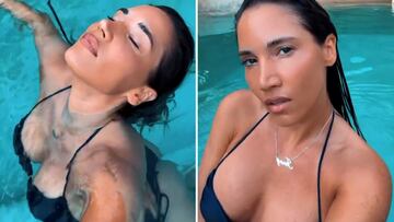 India Martínez revoluciona las redes con este vídeo en la piscina: “Refrescándome”